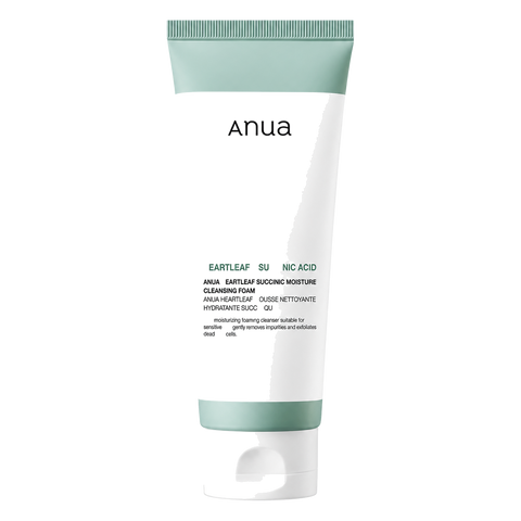 Anua – Heartleaf Succinic Moisture Cleansing Foam, 150ml
