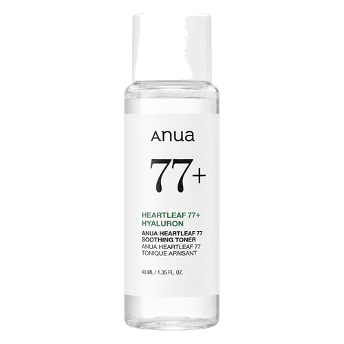 Anua – Mini Heartleaf 77+ Hyaluron Soothing Toner, 40ml
