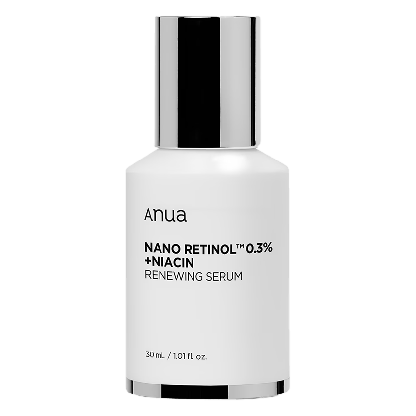 Anua – Nano Retinol 0.3% + Niacin Renewing Serum, 30ml