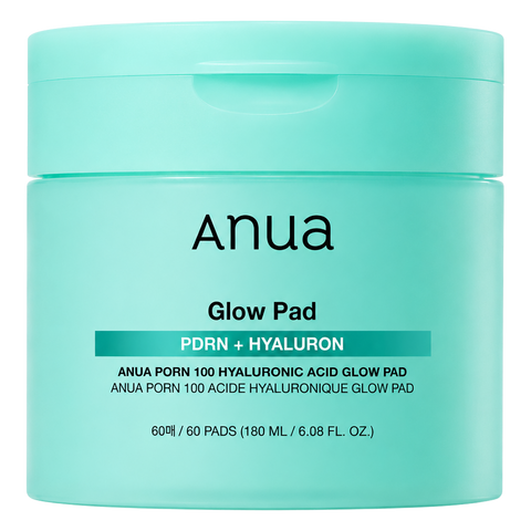 Anua – PDRN 100 Hyaluronic Acid Glow Pad, 60pcs