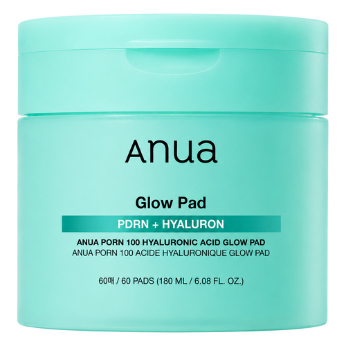 Anua – PDRN 100 Hyaluronic Acid Glow Pad, 60pcs