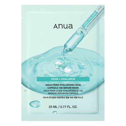 Anua – PDRN Hyaluronic Acid Capsule 100 Serum Mask, 1 sheet