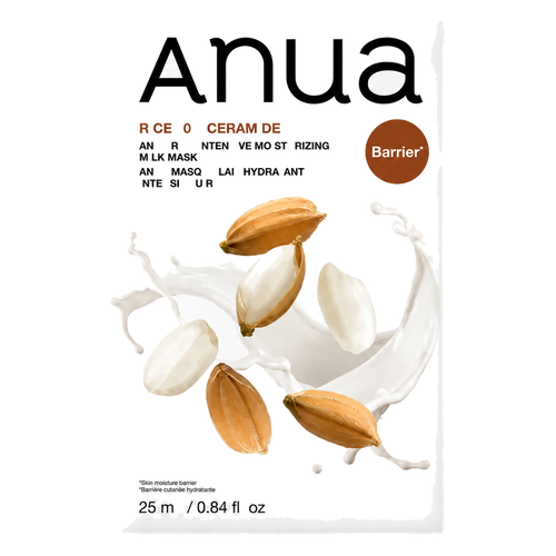 ANUA – Rice Intensive Moisturizing Milk Mask, 1 sheet