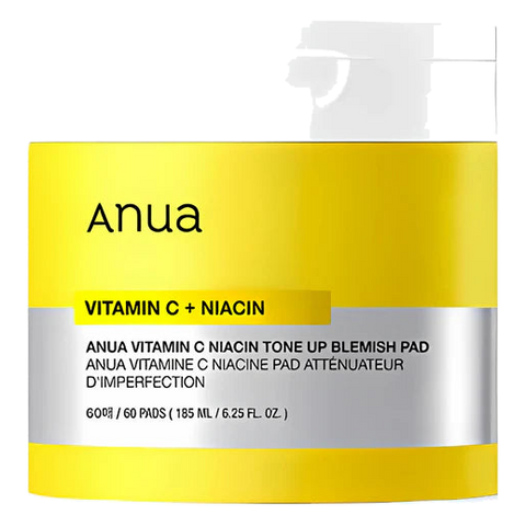 Anua – Vitamin C+ Niacin Tone Up Blemish Pad, 185ml x 60ea