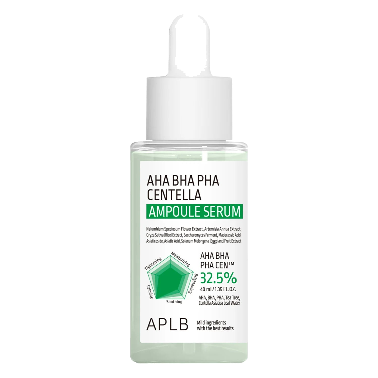 APLB – AHA BHA PHA Centella Ampoule Serum, 40ml