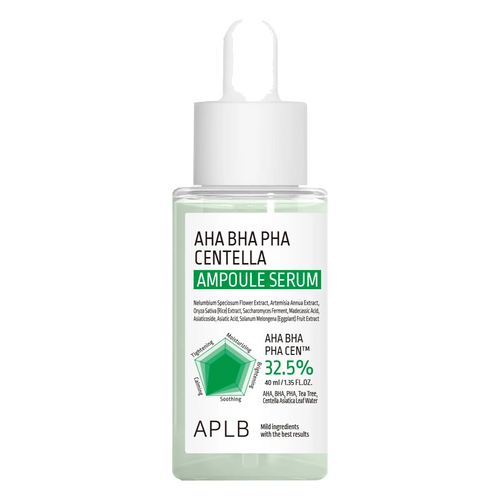APLB – AHA BHA PHA Centella Ampoule Serum, 40ml