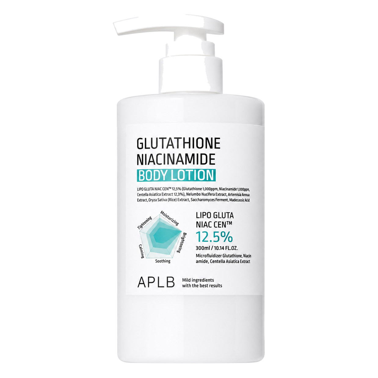 APLB – Glutathione Niacinamide Body Lotion, 300 ml