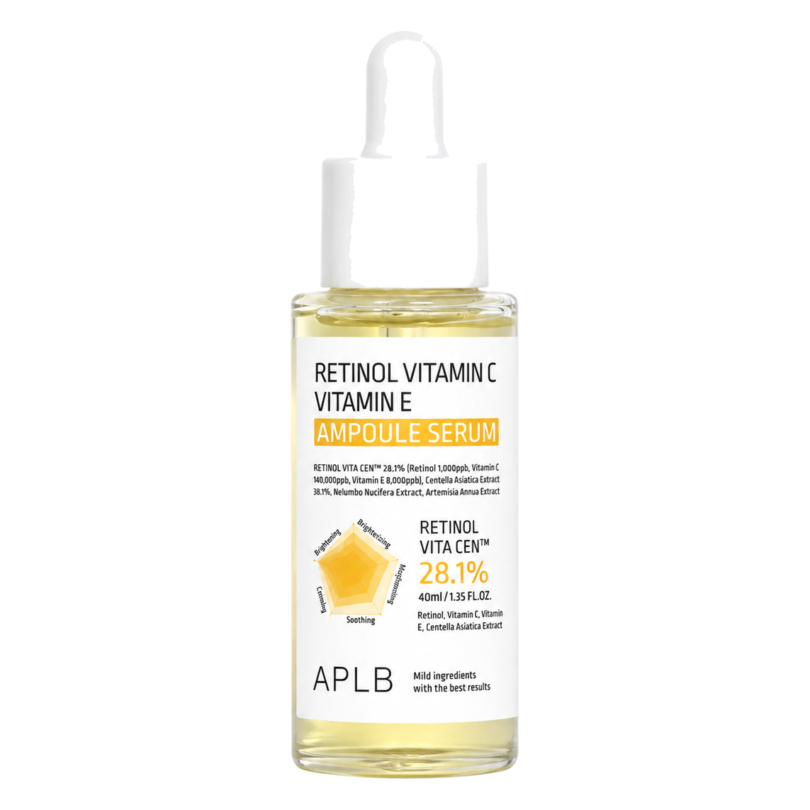 APLB – Retinol Vitamin C Vitamin E Ampoule Serum, 40ml
