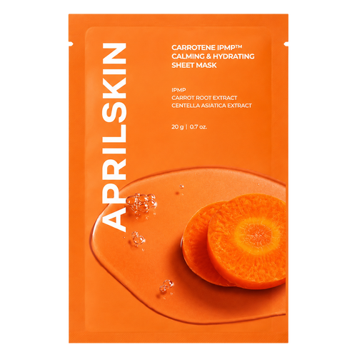 APRILSKIN – Carrotene IPMP Calming & Hydrating Sheet Mask