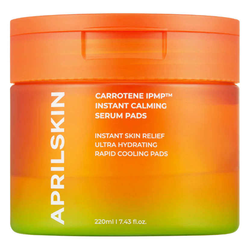APRILSKIN – Carrotene IPMP Instant Calming Serum Pads – 80pcs (220ml)
