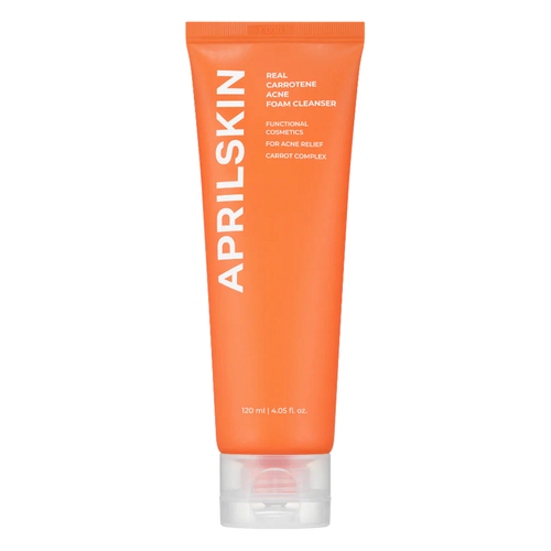 APRILSKIN – Real Carrotene Acne Foam Cleanser, 120ml