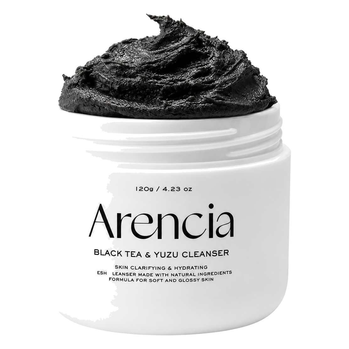 Arencia – Black Tea Rice Mochi Cleanser, 120g