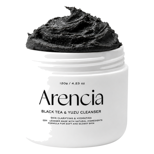 Arencia – Black Tea Rice Mochi Cleanser, 120g