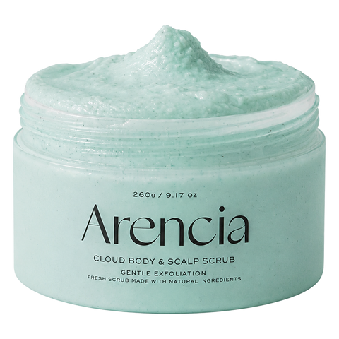 Arencia – Fresh Cloud Body & Scalp Scrub French Mint & Lily, 260g