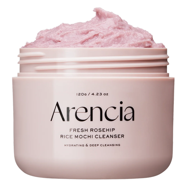Arencia – Fresh Rosehip Mochi Cleanser, 120g