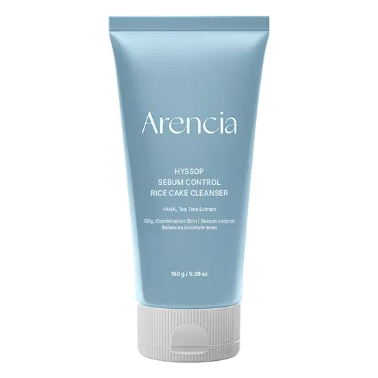 Arencia – Hyssop Sebum Control Rice Cake Cleanser, 150ml