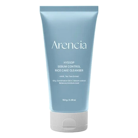 Arencia – Hyssop Sebum Control Rice Cake Cleanser, 150ml