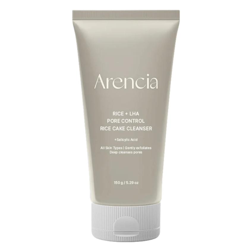 Arencia – Rice + LHA Pore Control Rice Cake Cleanser, 150ml