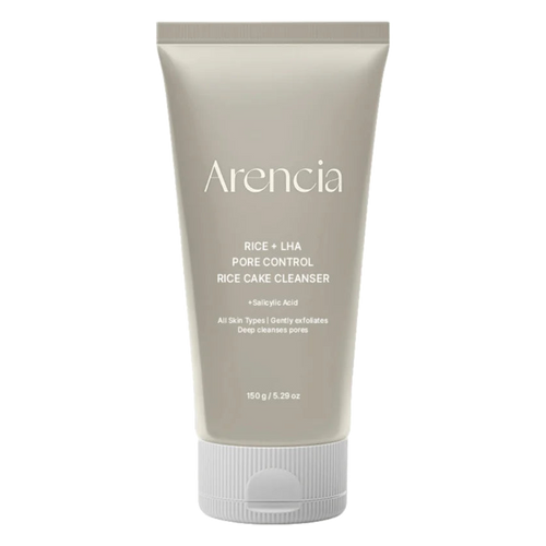 Arencia – Rice + LHA Pore Control Rice Cake Cleanser, 150ml
