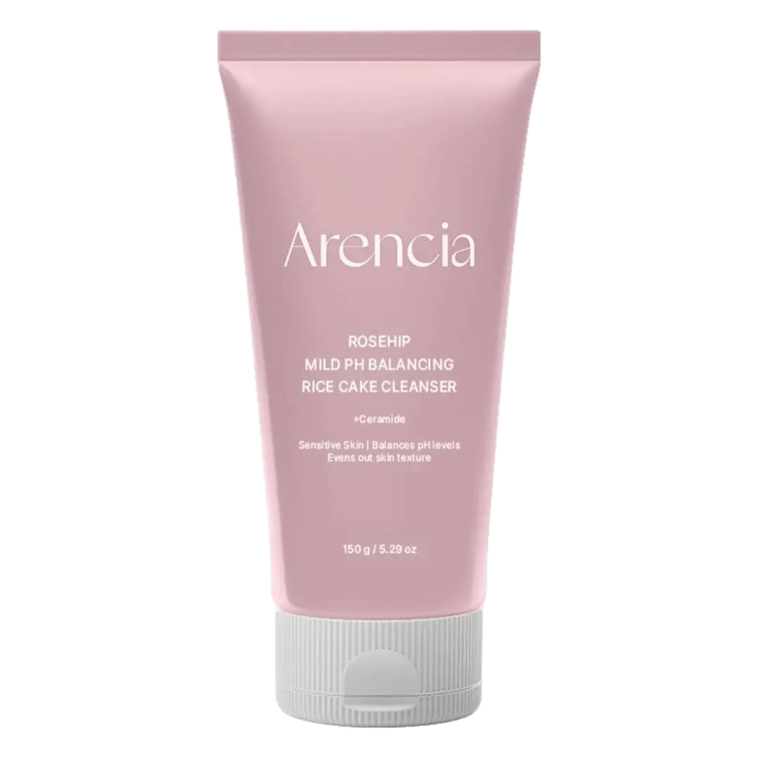 Arencia – Rosehip Mild PH Balancing Rice Cake Cleanser, 150ml