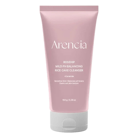 Arencia – Rosehip Mild PH Balancing Rice Cake Cleanser, 150ml