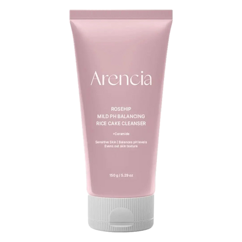 Arencia – Rosehip Mild PH Balancing Rice Cake Cleanser, 150ml
