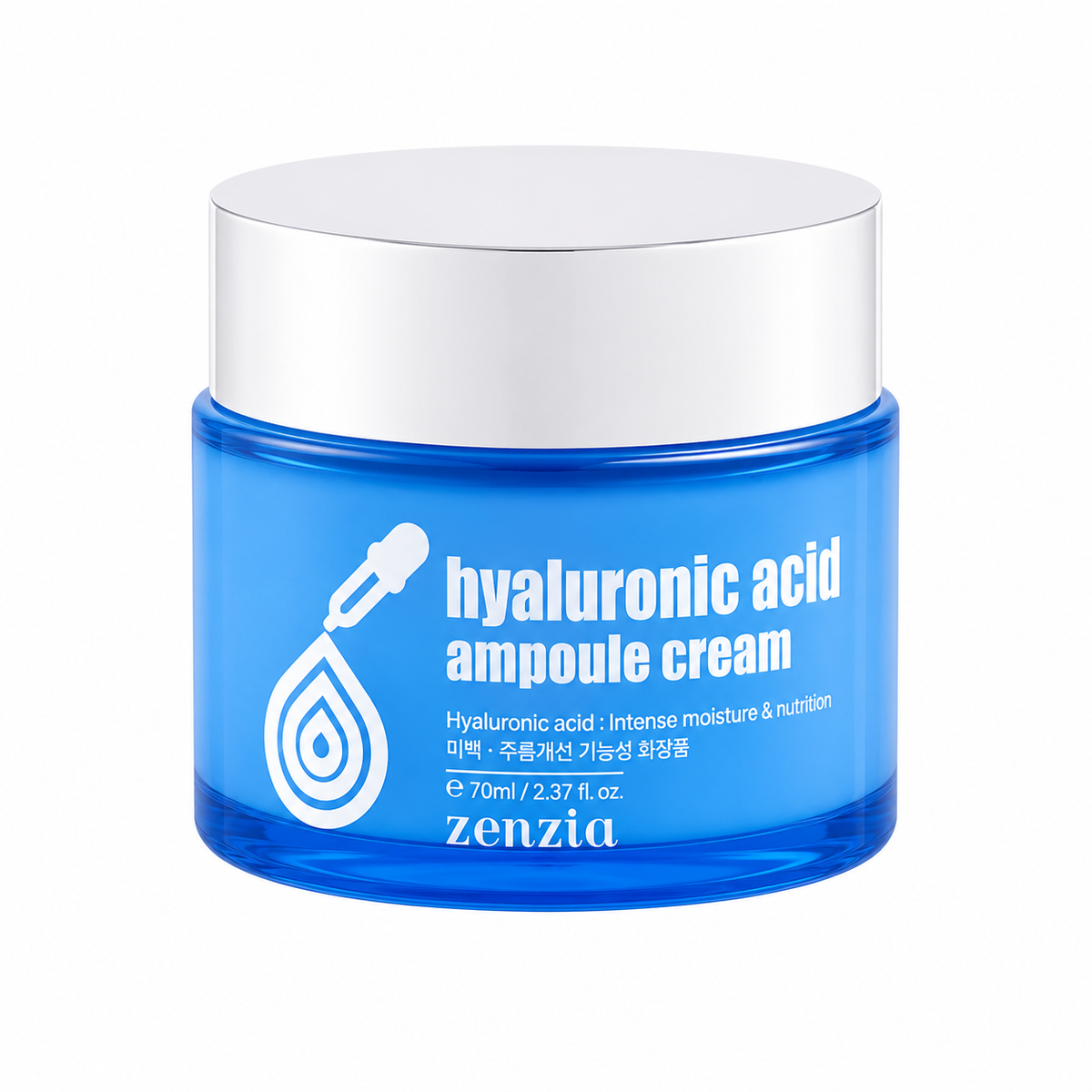 ZENZIA – Hyaluronic Acid Ampoule Cream, 70ml