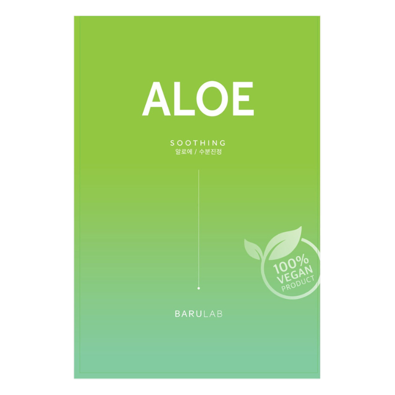 Barulab – The Clean Vegan Mask Aloe, 1 sheet