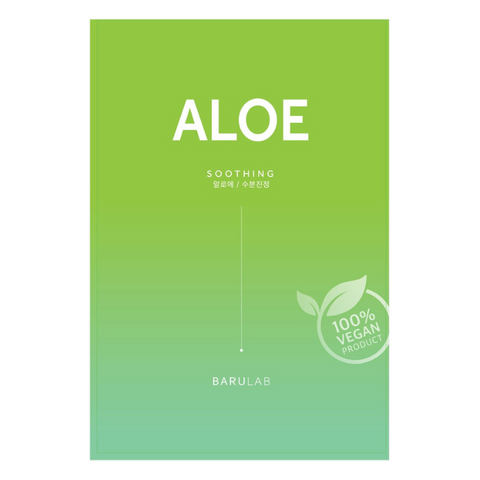 Barulab – The Clean Vegan Mask Aloe, 1 sheet
