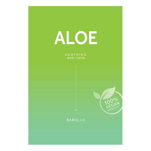Barulab – The Clean Vegan Mask Aloe, 1 sheet
