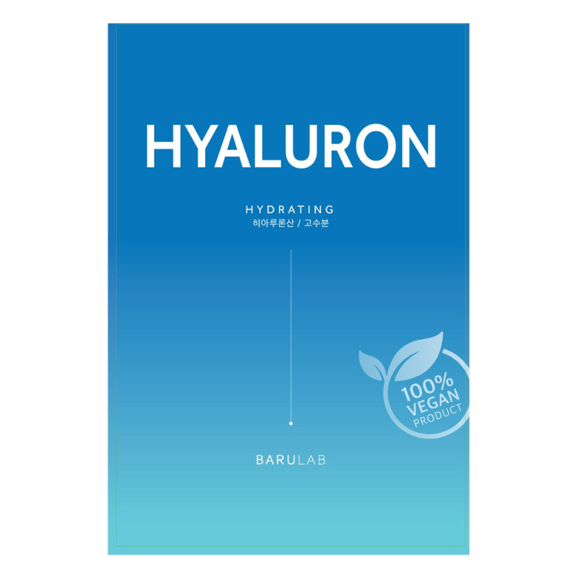 Barulab – The Clean Vegan Mask Hyaluron, 1 sheet
