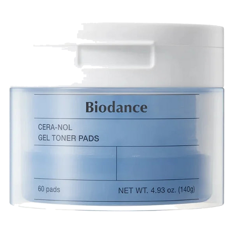 Biodance – Cera-Nol Gel Toner Pads – 140g / 60pads