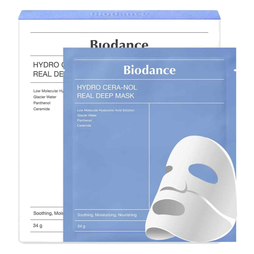 Biodance – Hydro Cera-Nol Real Deep Mask, 34g x 4pcs