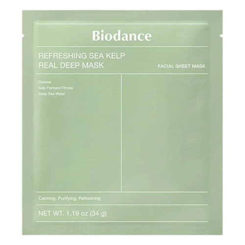 Biodance – Refreshing Sea Kelp Real Deep Mask, 1pcs