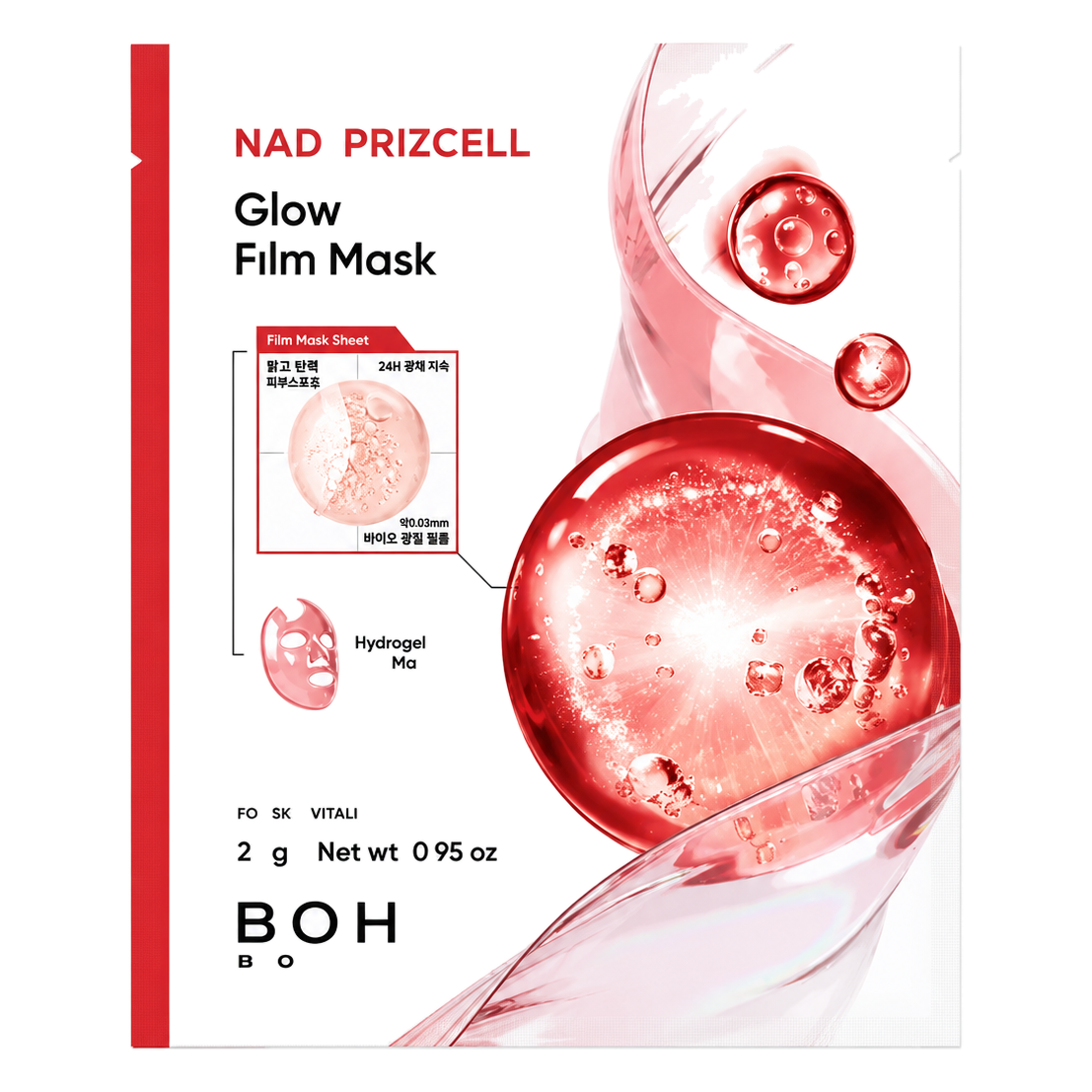 BIOHEAL BOH – NAD-PRIZCELL Glow Film Mask, 1 sheet