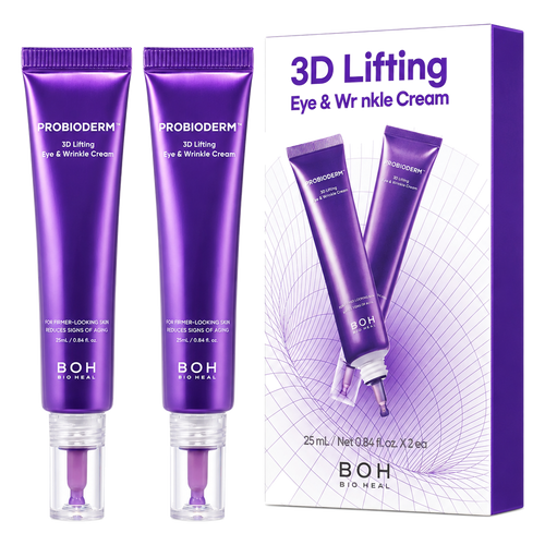 BIOHEAL BOH – Probioderm 3D Lifting Eye & Wrinkle Cream, 25ml x2ea