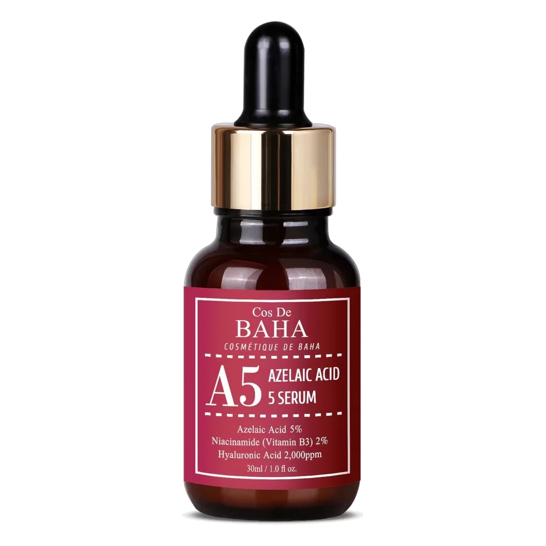 Cos de BAHA – A5 Azelaic Acid 5 Serum, 30ml