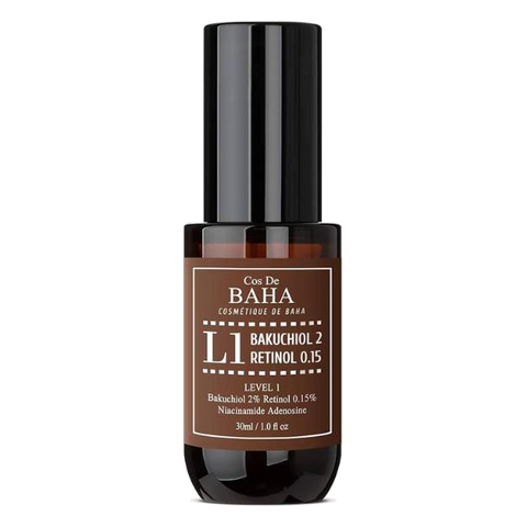 Cos De BAHA – Level 1 Bakuchiol 2 Retinol 0.15 Serum (L1), 30ml