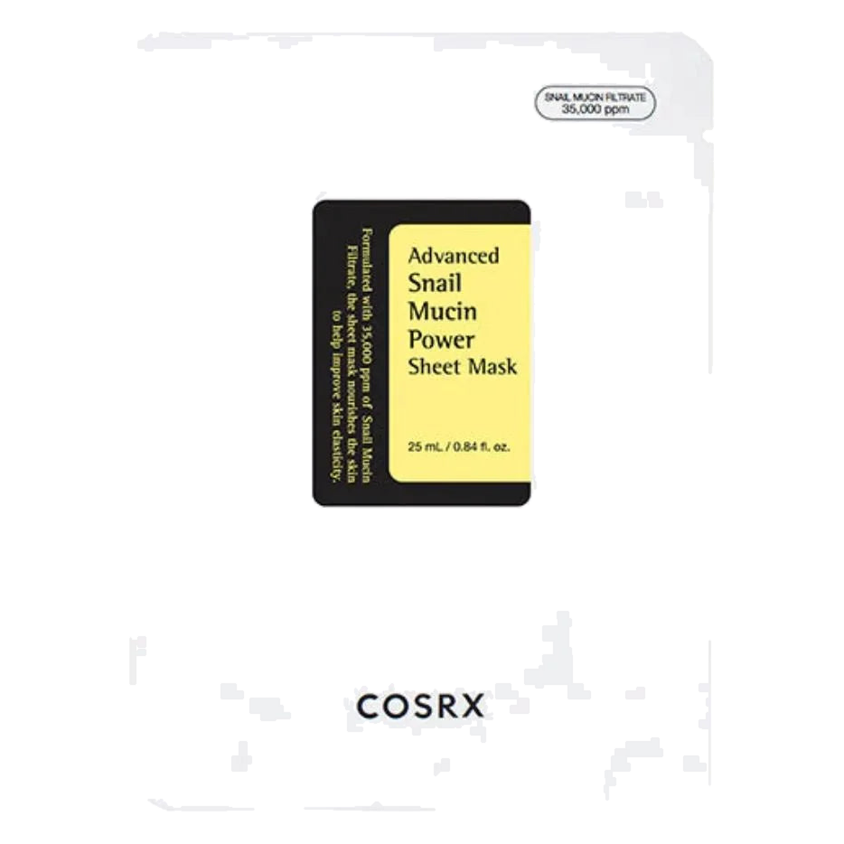 COSRX – Advanced Snail Mucin Power Sheet Mask, 25ml