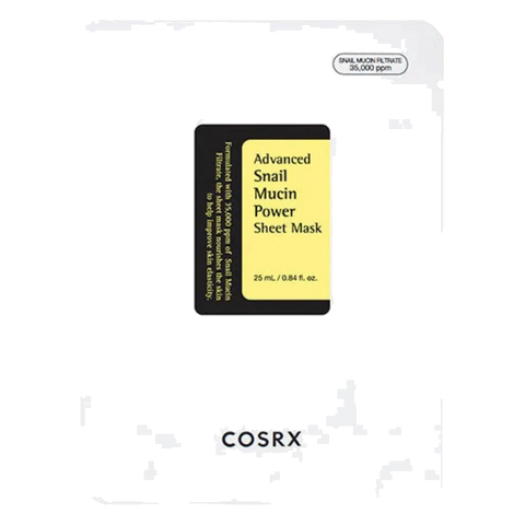 COSRX – Advanced Snail Mucin Power Sheet Mask, 25ml
