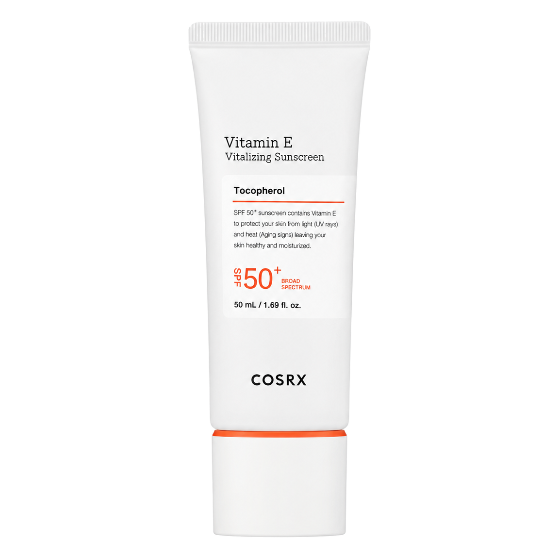 COSRX – Vitamin E Vitalizing Sunscreen SPF 50+, 50ml