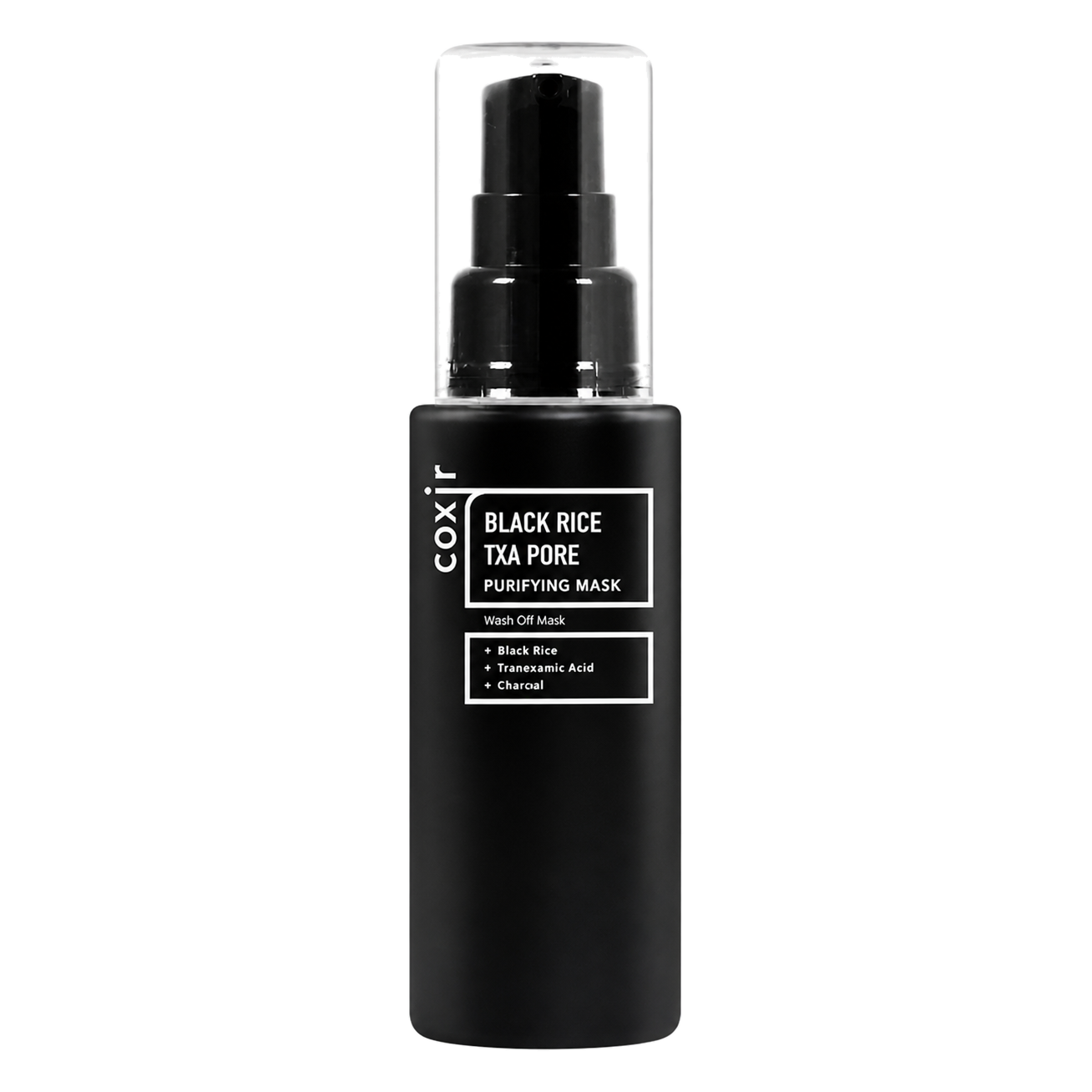 COXIR – Black Rice TXA Pore Purifying Mask, 50ml