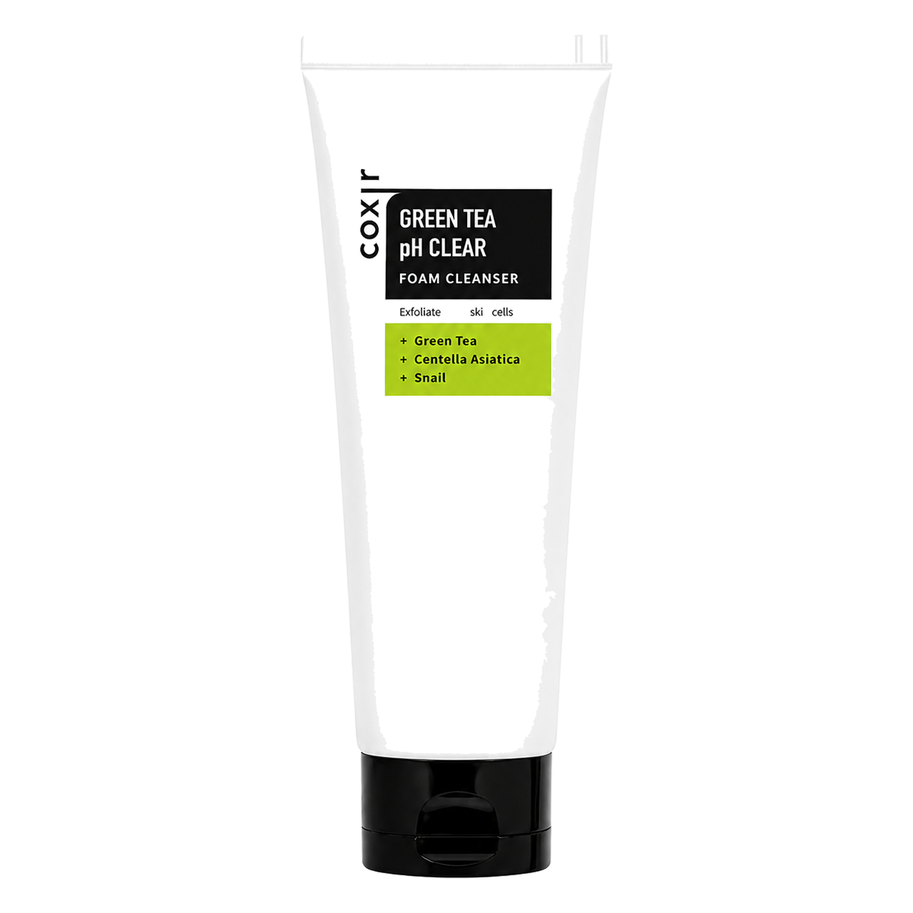 COXIR – Green Tea pH Clear Foam Cleanser, 150ml