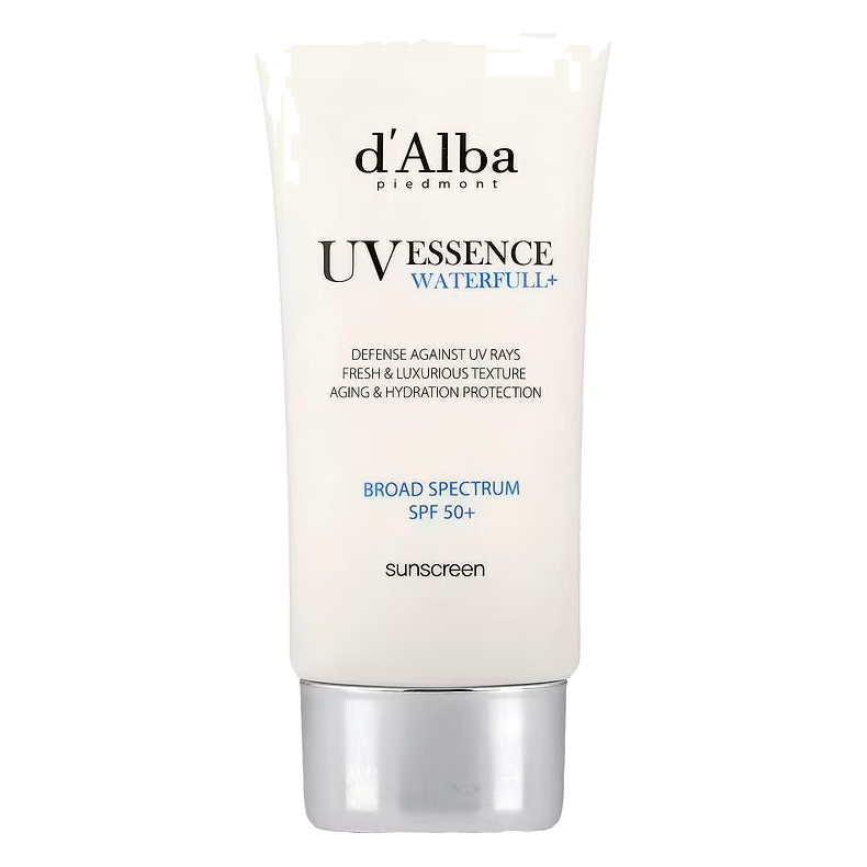d’Alba – UV Essence Waterfull+ Sunscreen, SPF 50+, 1.69 fl oz (50 ml)