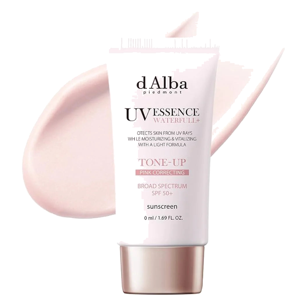 d’Alba – Waterfull Tone-up Sunscreen, Pink Correcting, 50ml