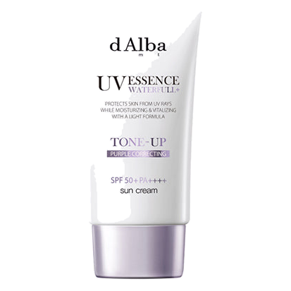 d’Alba – Waterfull UV Essence Tone Up Sun Cream #Purple SPF 50+ PA++++ 50ml