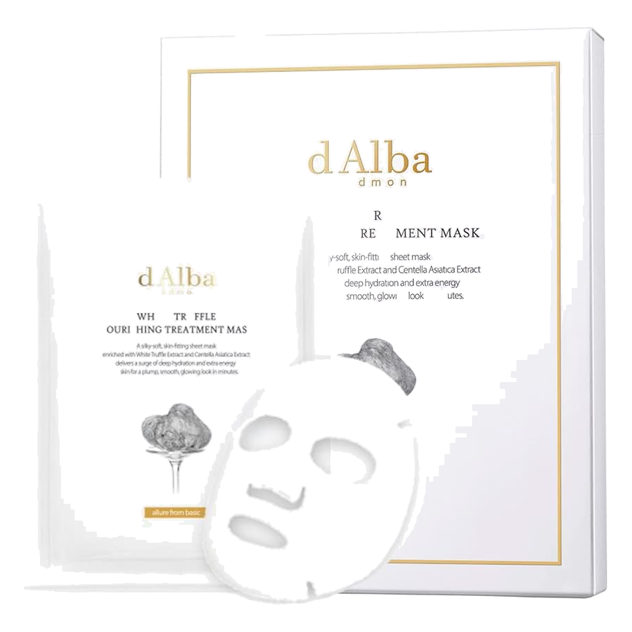 d’Alba – White Truffle Nourishing Treatment Mask, 25ml*5ea