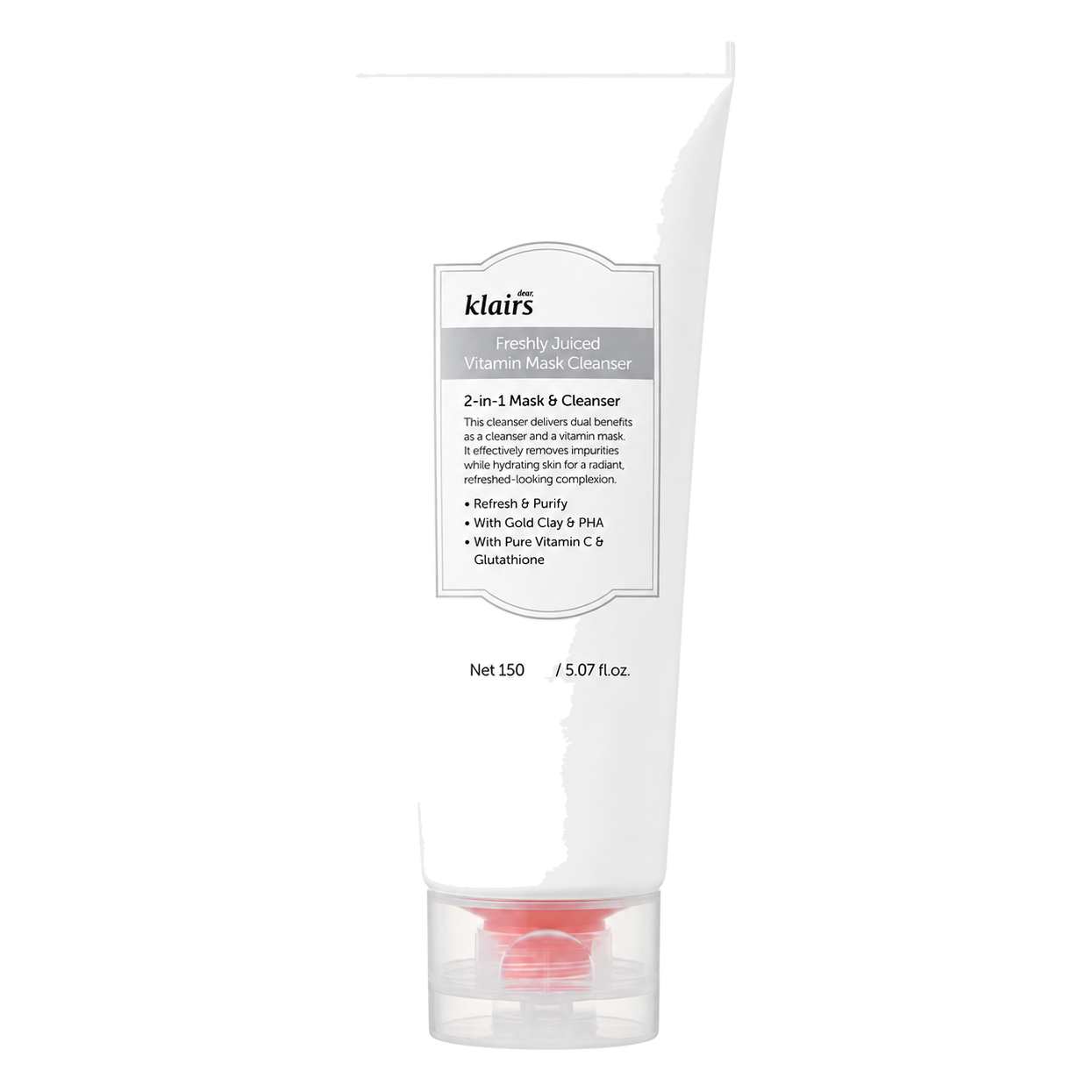 Dear, Klairs – Freshly Jucied Vitamin Mask Cleanser, 150ml