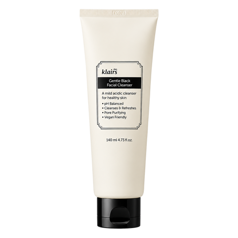 Dear, Klairs – Gentle Black Facial Cleanser, 140ml