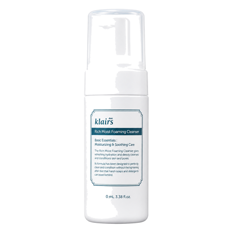 Dear, Klairs – Rich Moist Foaming Cleanser, 100ml